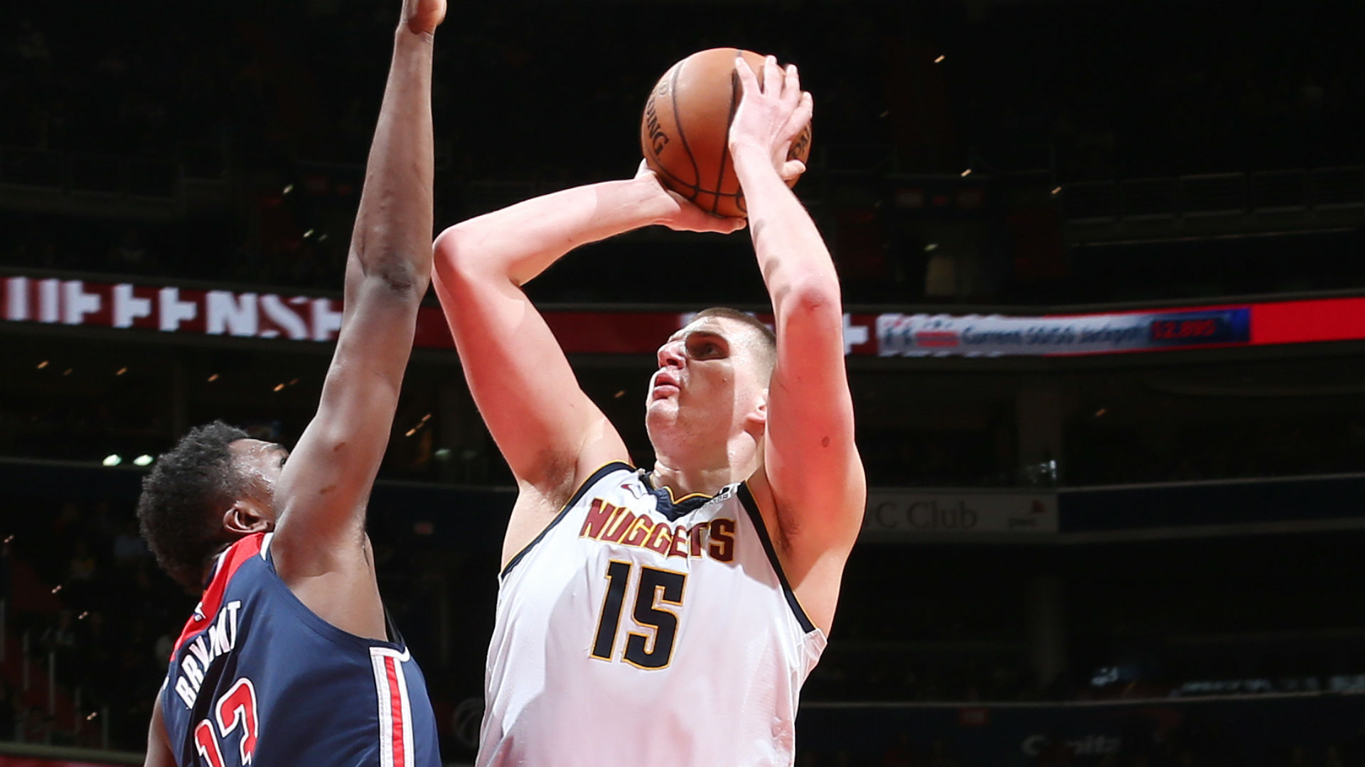 NBA scores and highlights: Nikola Jokic's double-double leads Nuggets over Wizards ...1920 x 1080